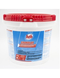 Cloro granulado HTH Granular 10kg Gama Roja 30736