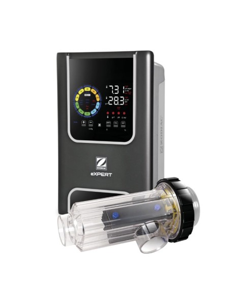Clorador salino ZODIAC expert 30gr/h + control PH-RX 74196