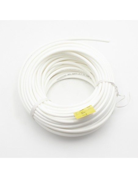 Tubo osmosis TUBING HW 1/4" NSF rollo 25mt blanco TU-0604-01