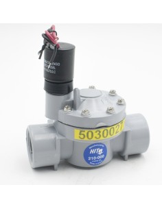 Electrovalvula riego 1"      H-H PVC HIT  9V 220H210-9