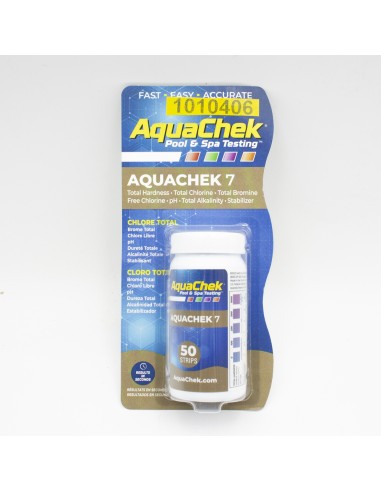 Analizador agua piscina AQUACHEK 7 en 1...
