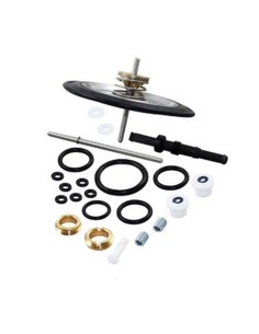 Membrana valvula 3 vias GIANNONI silicona negra eje corto