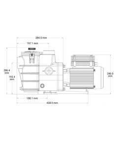 Bomba piscina HAYWARD Max Flo 1.50cv mf     SP1816HW221E2... 2