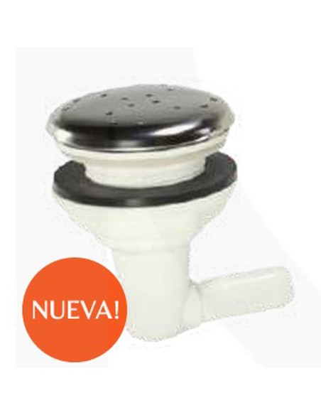Boquilla soplante piscina/spa IRIS roscada ¾" lateral 5110-3728 Inox