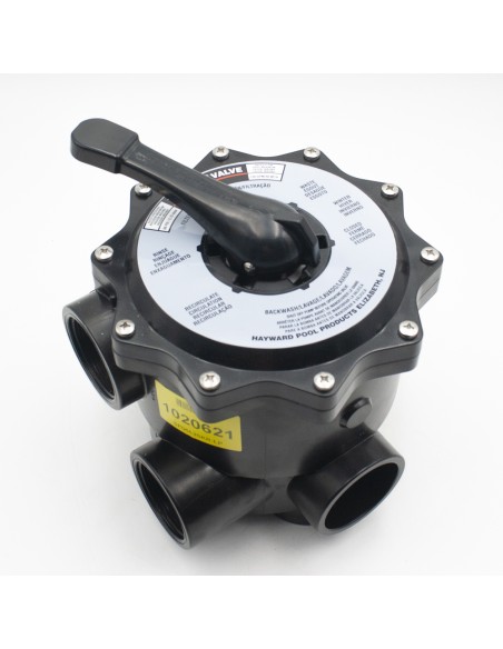 Valvula selectora filtro piscina HAYWARD lateral 2" sin enlaces SP0663SKR-LP