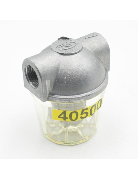 Filtro gasoil caldera FAG H-H  3/8" transparente OF010PL-E