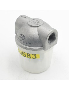 Filtro gasoil caldera FAG H-H  3/8" traslucido 20151/PE 2