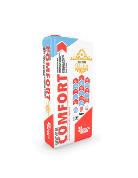 Cemento cola C2TES1 25kg BEYEM Confort blanco