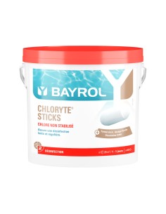 Cloro tabletas BAYROL Chloryte Stick 4.50kg T-300gr no...