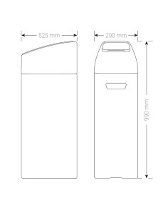 Descalcificador OSM Atlantis TM69 Pilot 3/4" volumetrico... 2