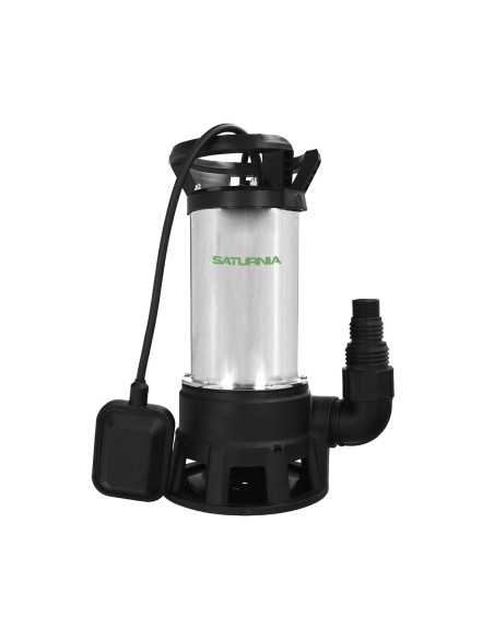 Bomba achique SATURNIA 1300w 25000lt/h aguas sucias 08064015