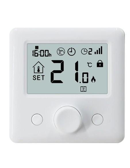 Cronotermostato digital cable FERCO frio/calor superficie CM1P