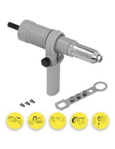 Kit remachadora para taladro WOLFPACK 02320163