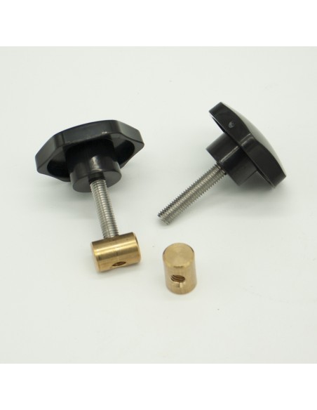 Tornillo bomba piscina KRIPSOL palomillas tapa KS/KSE Evo (kit 2und) RPUM0001.02R (Koral)