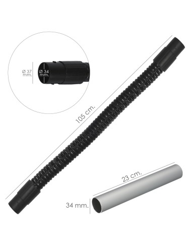 Tubo con lanza aspirador WOLFPACK 1200w 15lt...