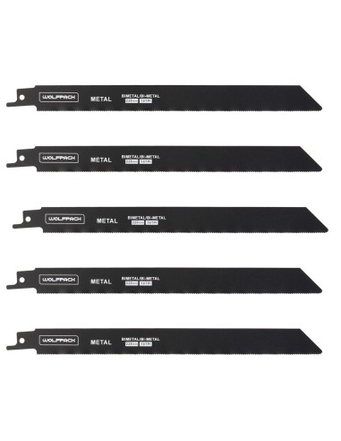 Hoja sierra sable WOLFPACK metal/plastico 228mm...