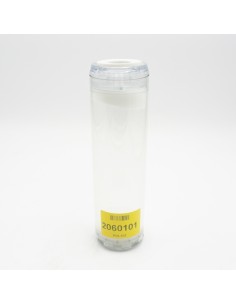 Filtro agua 10" OSM cartucho vacio transparente POL101