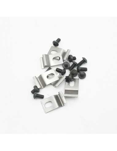 Grapas cristal chimenea/estufa HERGOM unificada...