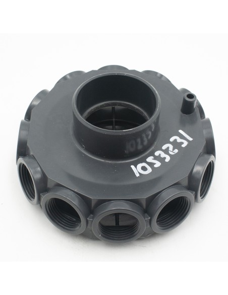 Colector filtro piscina ASTRAL 63mm 12 crepinas 1"    06434