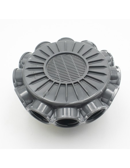 Colector filtro piscina ASTRAL 75mm 12 crepinas 1"   00500R0414