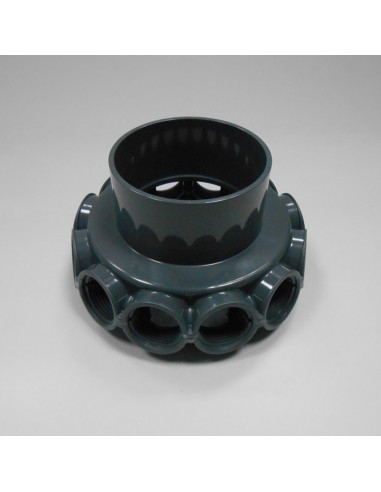 Colector filtro piscina ASTRAL 90mm 12 crepinas...