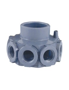 Colector filtro piscina ASTRAL 50mm   8 crepinas 1"    06433 2
