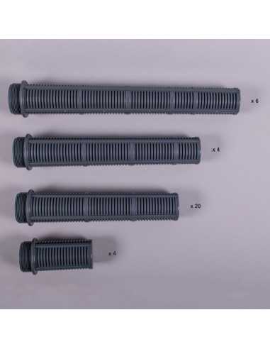 Crepinas filtro ASTRAL kit colectores XXX...