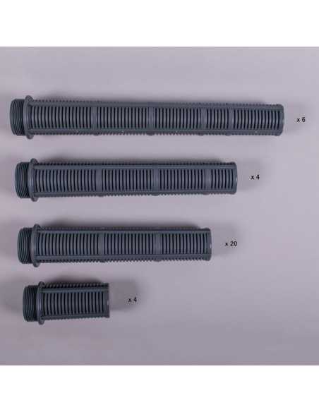 Crepinas filtro ASTRAL kit colectores XXX filtro Praga 4404160118 (conjunto 34 crepinas)