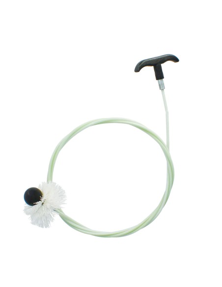 Kit cepillo deshollinador WOLFPACK estufas pellets 80/100mmm largo 2.5mt 22020200