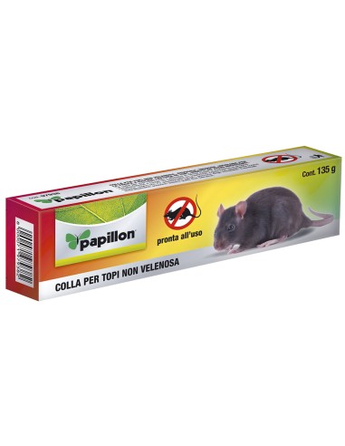 Pegamento ratas PAPILLON cola raticida 135gr...
