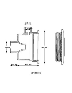 Boquilla spa/piscina HAYWARD Turbo Jet aire/agua... 2