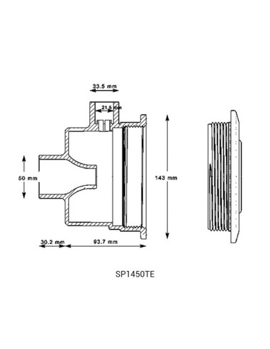 Boquilla spa/piscina HAYWARD Turbo Jet...