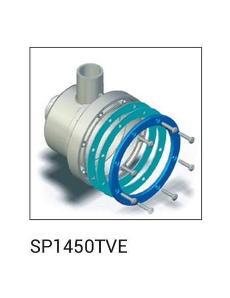 Boquilla spa/piscina HAYWARD Turbo Jet aire/agua liner SP1450TVE