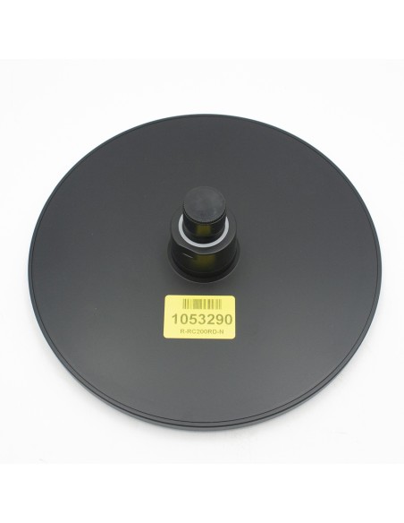 Rociador ducha piscina CRM redondo D.200mm negro R-RC200RD-NG