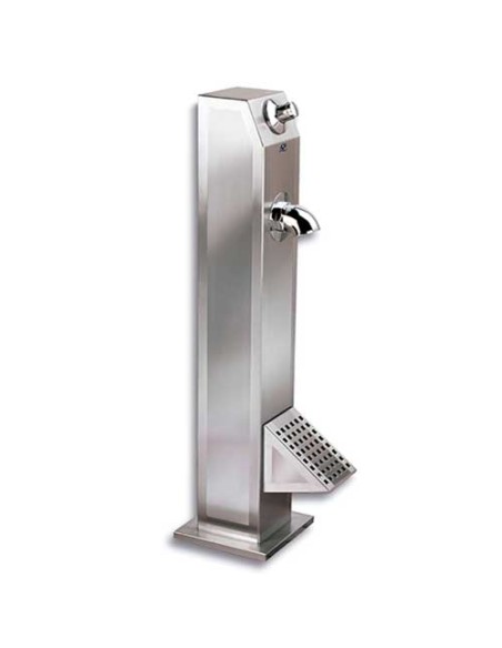 Ducha AQA 118 inoxidable 118 lavapies