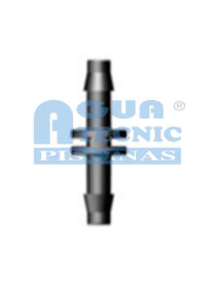 Manguito PE  goteo M-M   4.5 mm microtubo