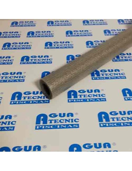Aislante coquilla PE gris D-15 mm (espesor 10 mm) x mt
