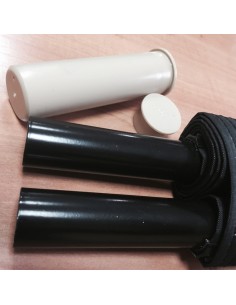 Valla piscina 1220mm - postes 30mm x mt - Blanca 2