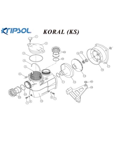 KRIPSOL Bulon de palomilla bomba RKS060R