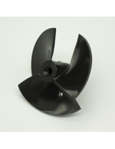Helice limpiafondos DOLPHIN turbina negra + tornillo... 2
