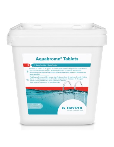 Bromo 5 kg BAYROL Aquabrome T-20 gr