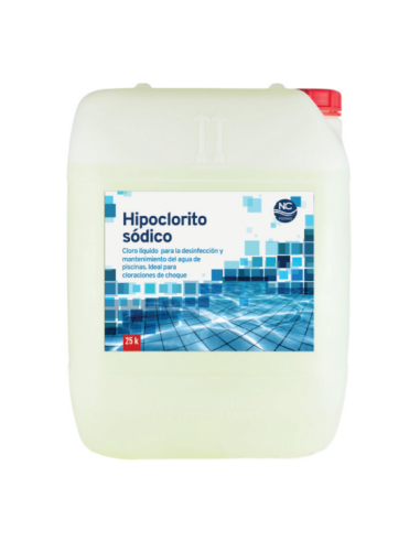 Hipoclorito sodico liquido NC especial agua...