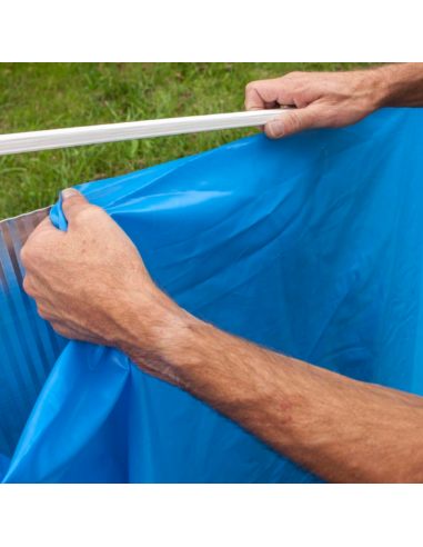 Liner piscina GRE azul SC 7300x3750x1200 mm