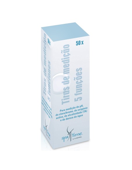 Analizador tiras BAYROL SpaTime 2882221 ph/cl/br/alc/dureza