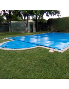 Cobertor proteccion piscinas seguridad - barras Basic