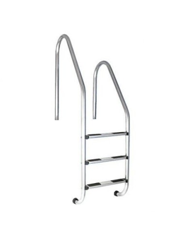 Escalera inoxidable piscina AISI316 standar asimetrica 4P