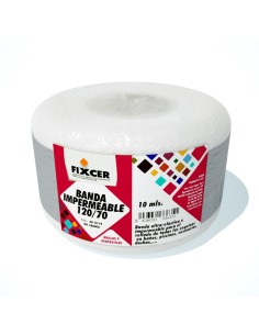 Banda impermeable FIXCER 120/70 rollo 10mt BN----0MR3