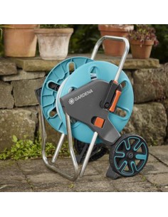 Carro portamanguera jardin GARDENA Aquaroll M 18510-20 2