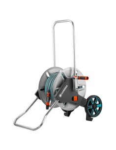 Carro portamanguera jardin GARDENA metal M 18543-26 +mang