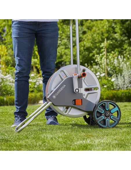 Carro portamanguera jardin GARDENA metal M 18541-20